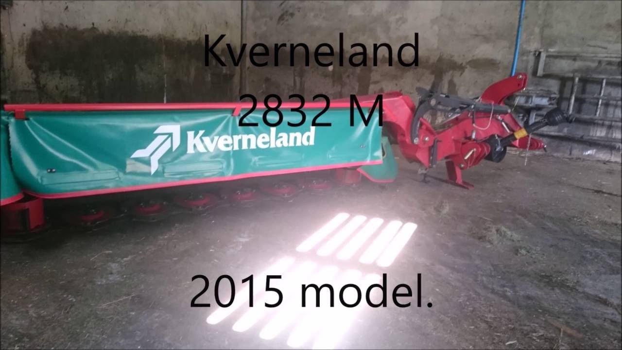 Kverneland 2832M- first cut 2016