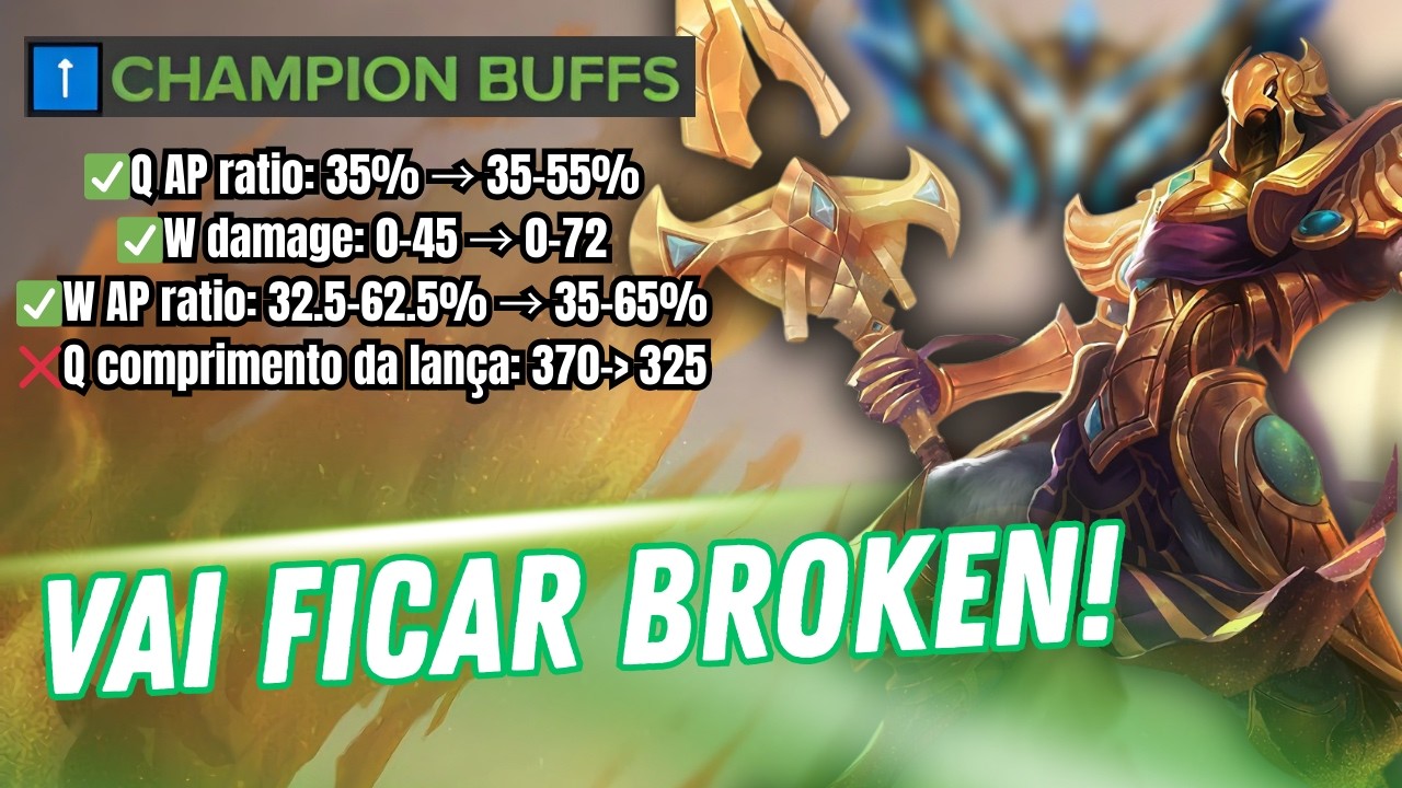 AZIR VAI SER BUFFADO