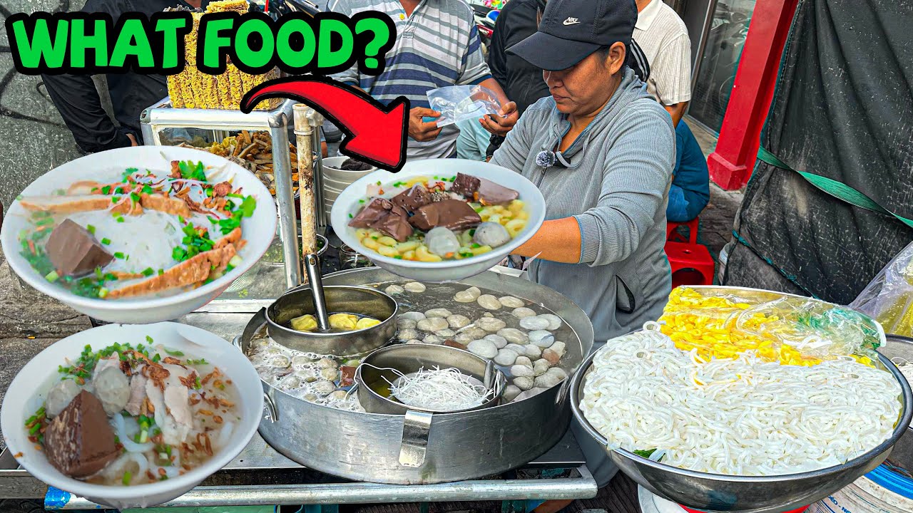 THE BEST Vietnamese Street Food Tour in Saigon 2025 With MIXED NOODLES I SAIGON Best Food
