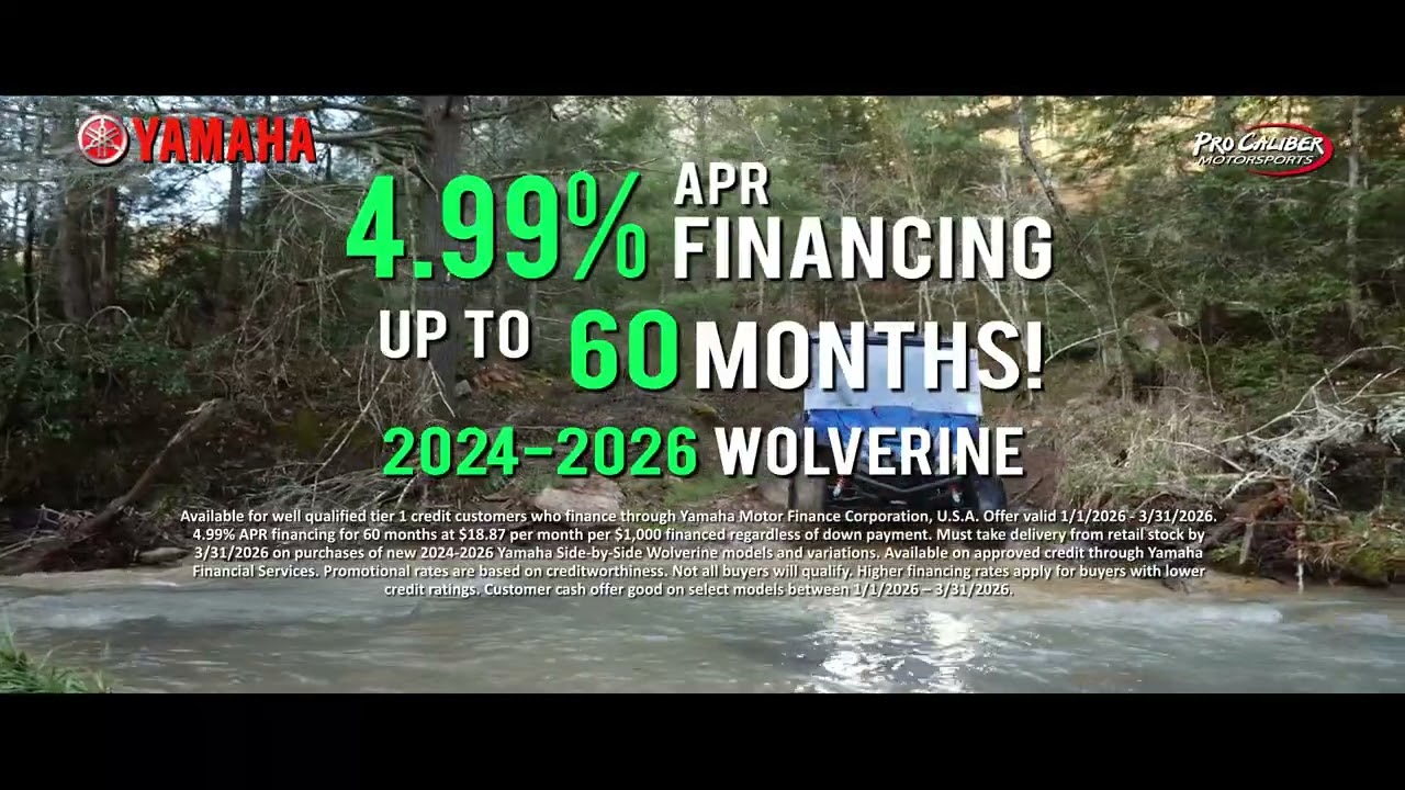GREAT Financing Offers for 2024-2026 Wolverine Side-by-Sides!