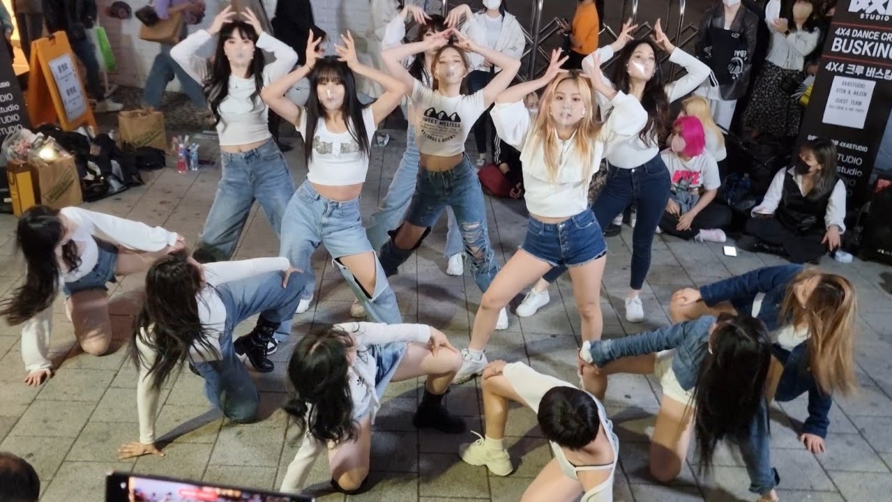 4×4 STUDIO_포텐(4TEN)&에일린(AILEEN) GUEST TEAM_레드크루(RED CREW)&힙파티(HIP PARTY) 2부-2 홍대버스킹