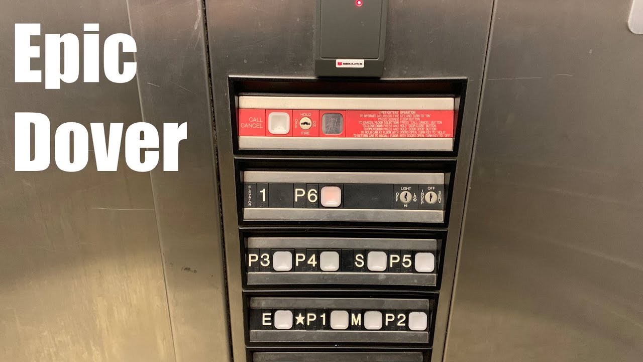 Three Dover High Hydraulic Elevators @ The Kiel Center Garage - St. Louis, MO