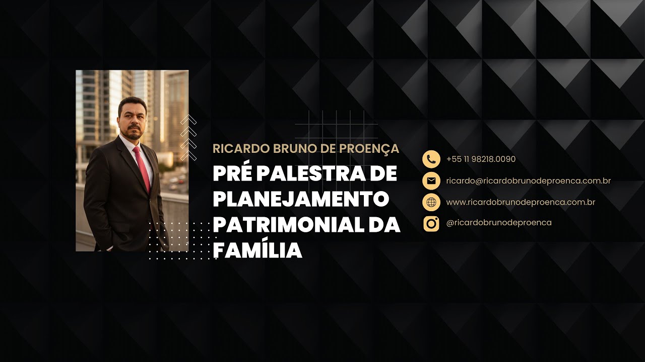 Pré Palestra 02/02 - Planejamento Patrimonial da Família