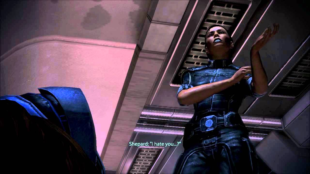 Mass Effect 3: Drunk Ashley Williams (Female Shepard)