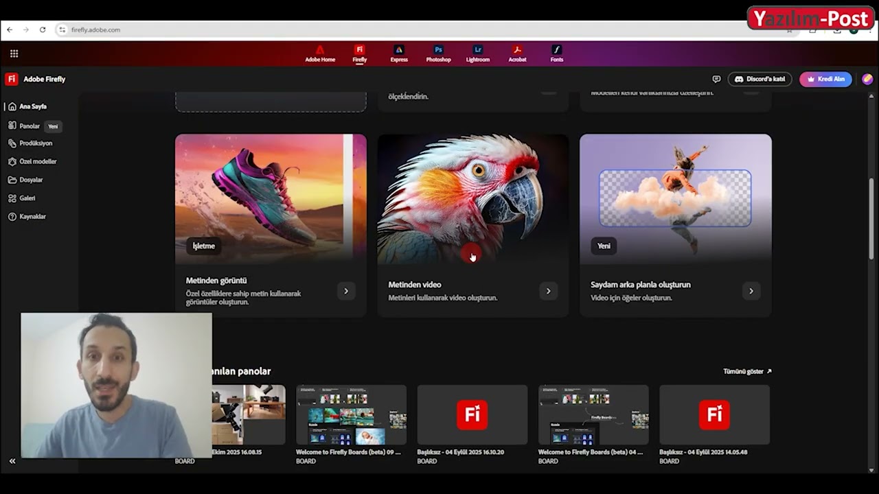 Adobe Firefly'a hızlı bakış.