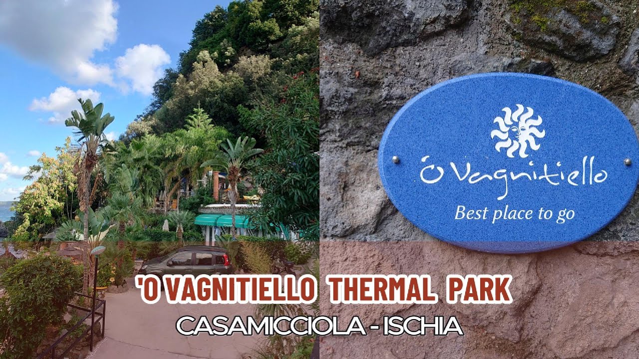 [4K]  Marino 'O Vagnitiello Seaside Park in Casamicciola | Ischia, Italy.