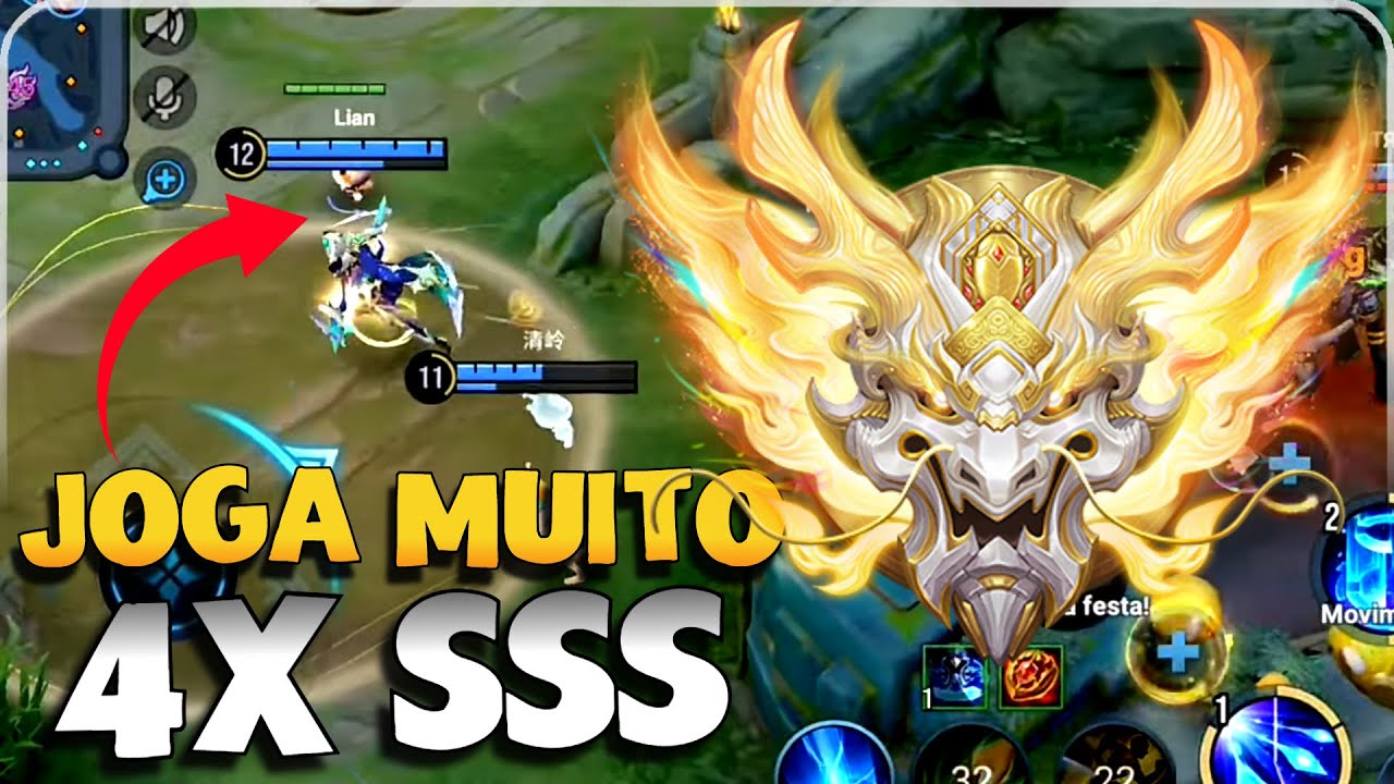 ESSE CARA JOGA MUITO DE ADC ME CARREGOU PARA O LENDA - Honor of kings 