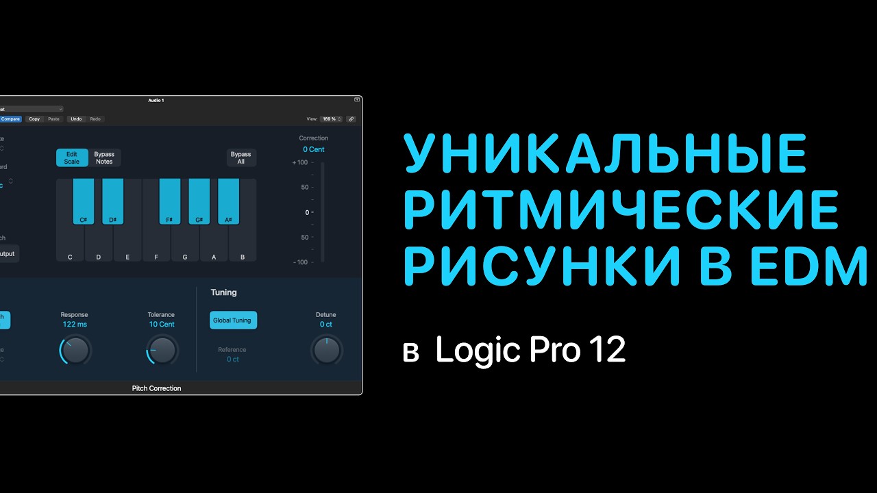 Уникальные ритмические рисунки в EDM [Logic Pro Help]