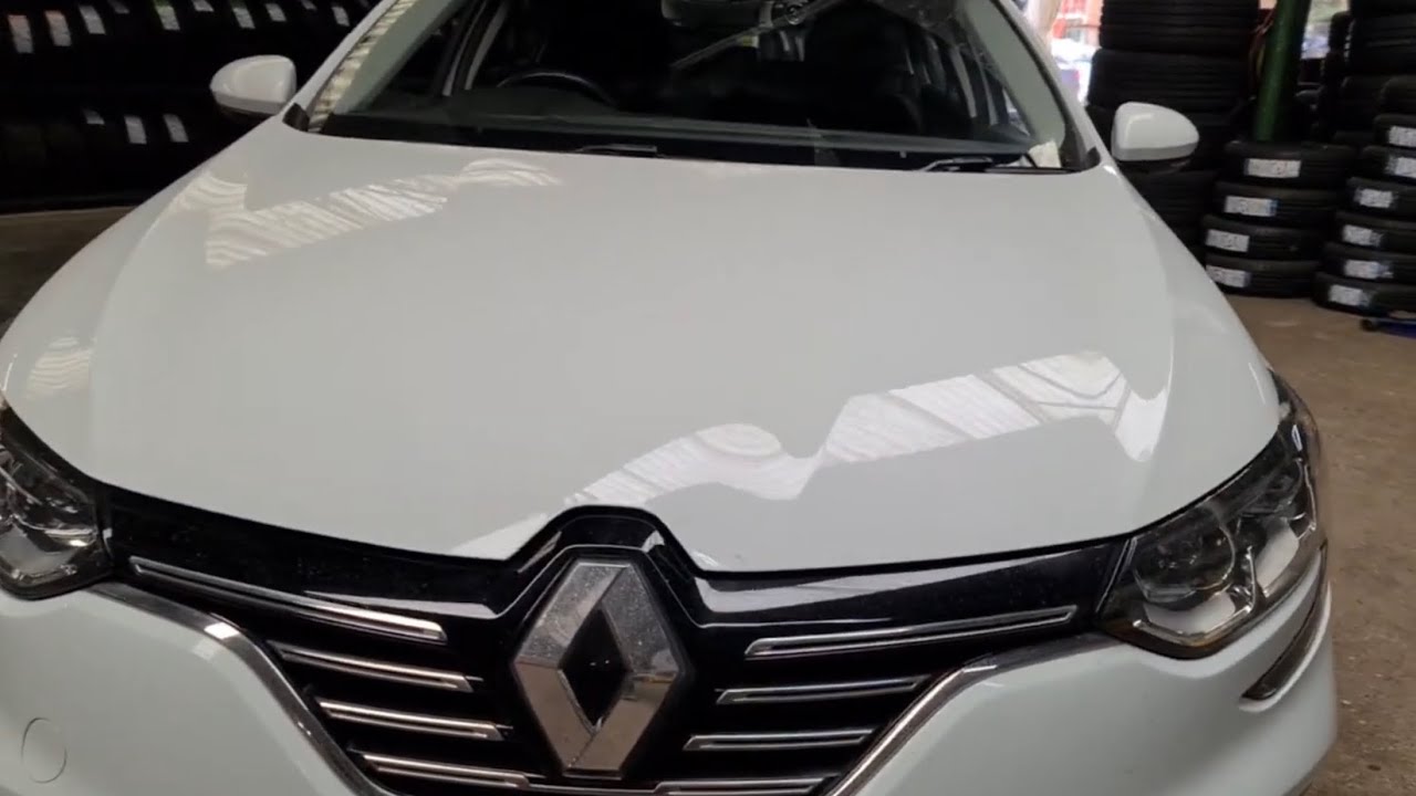 как сбросить контрольную лампу давления в шинах на новом Renault Megane Mark 4