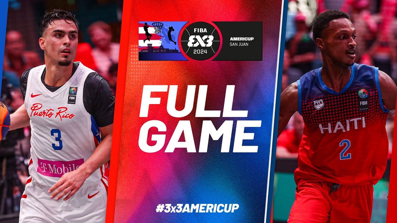 Puerto Rico 🇵🇷 vs Haiti 🇭🇹 | Men | Full Pool Game | FIBA 3x3 AmeriCup 2024