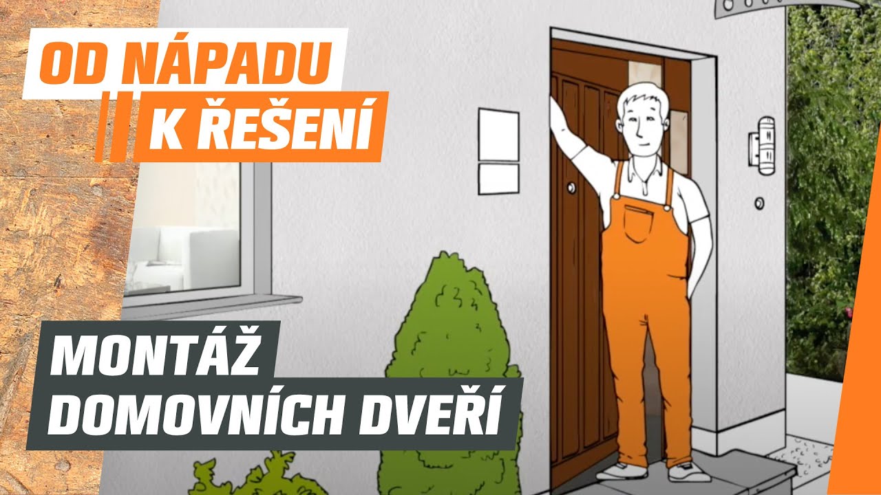 Jak na mont&aacute;ž domovn&iacute;ch dveř&iacute;?