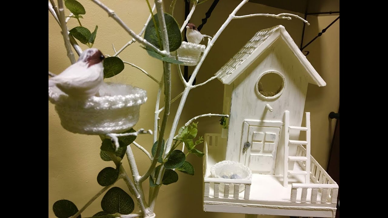 Скворечник! Идеи к Пасхе! Идеи весеннего декора!/Spring decor. Birdhouse