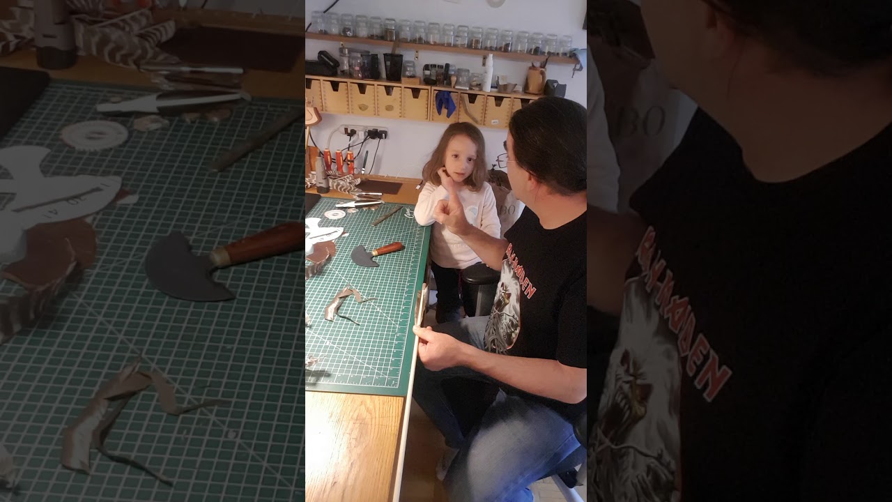 Feather stripping and final cutting.
