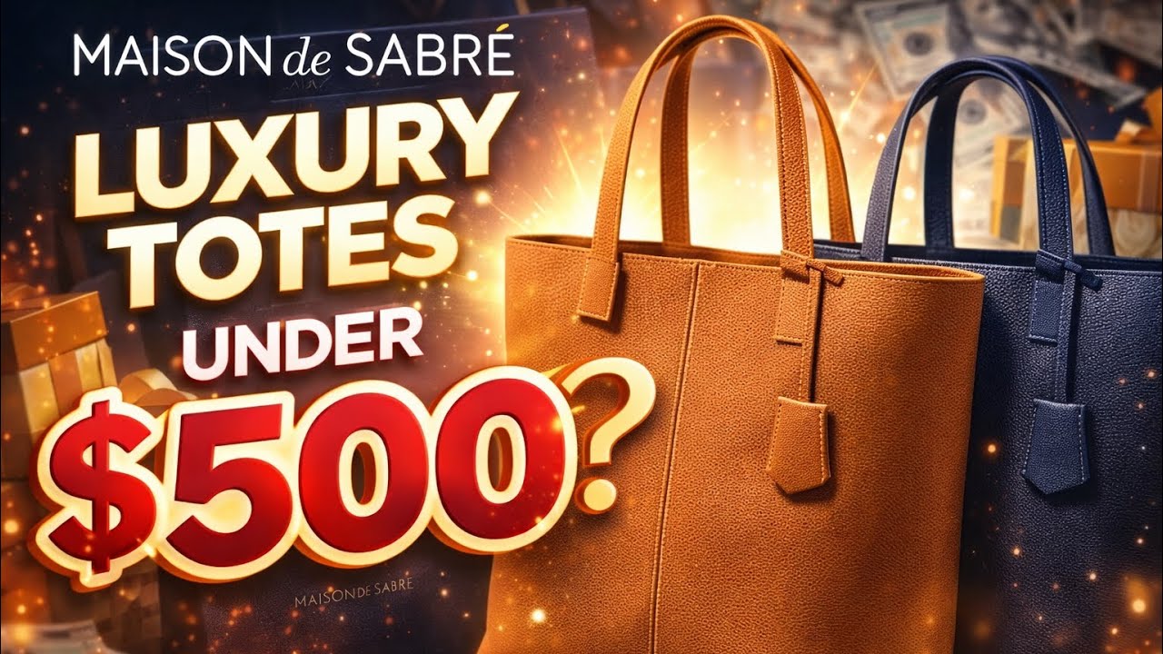 Tan Brown Luxury Premium Leather Totes under $500 Maison De Sabre bag charm Reviews