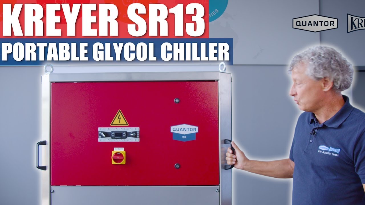 The NEW Unique In-Line Glycol Chiller and Heater | Kreyer SR 13 230V 3 Phase, 11.7 Ton | MoreWine!