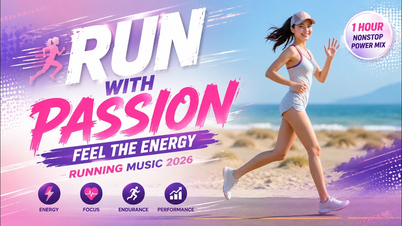 2026 Running Music - Ultimate Indoor Treadmill Mix for Focus, 10K Goal & Peak Cardio Power Gym Beats