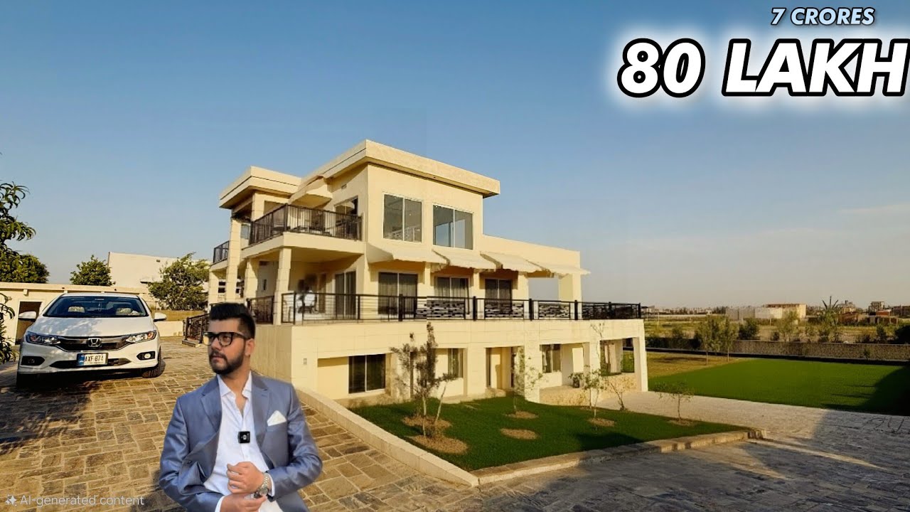 EID-OFFER Cheapest 5 Kanal Farmhouse 2025 | Huge Accommodation | Solid Construction | Holiday house
