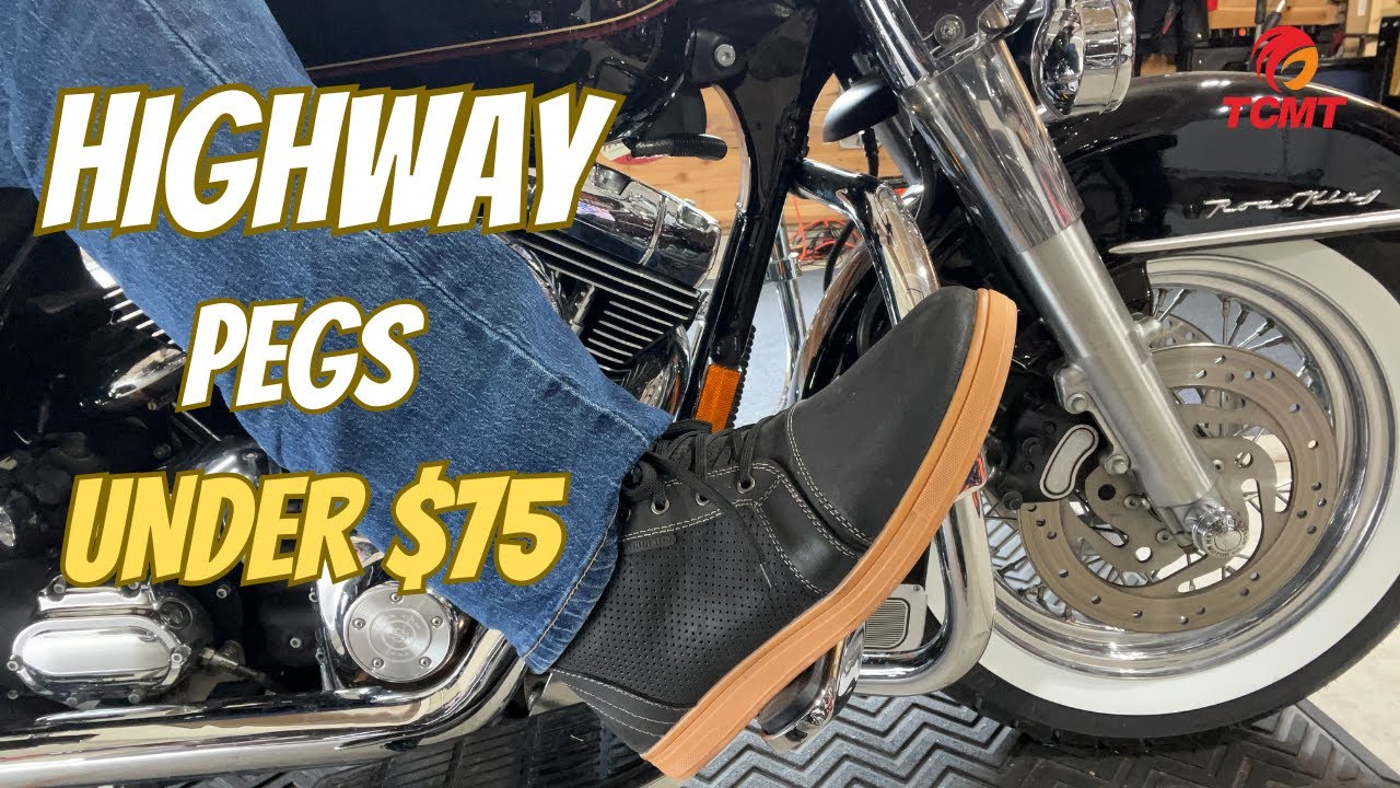 BEST Highway Foot Pegs for Harley Davidson and under $75 | TCMT