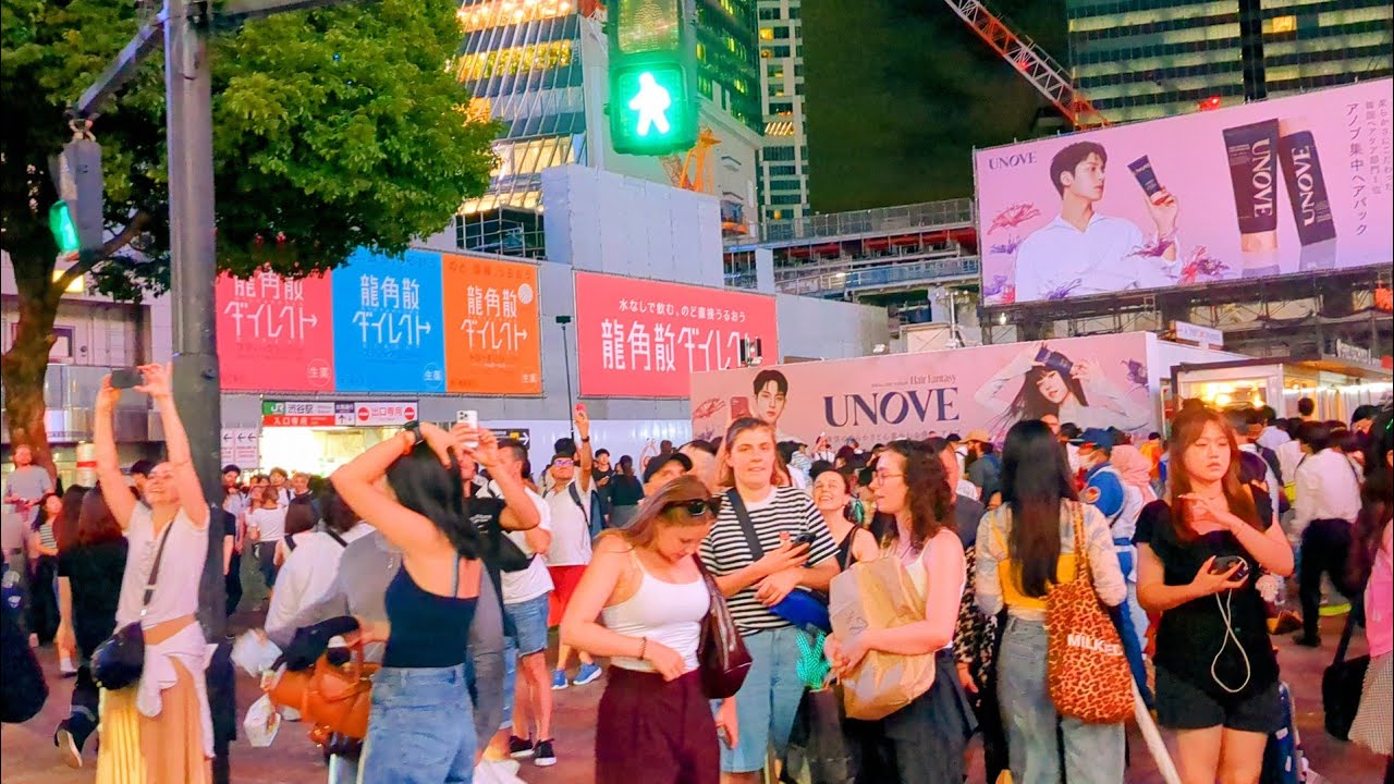 [4K] Shibuya Dogenzaka Walking Tour in 4K. Tokyo, Japan. #shibuya