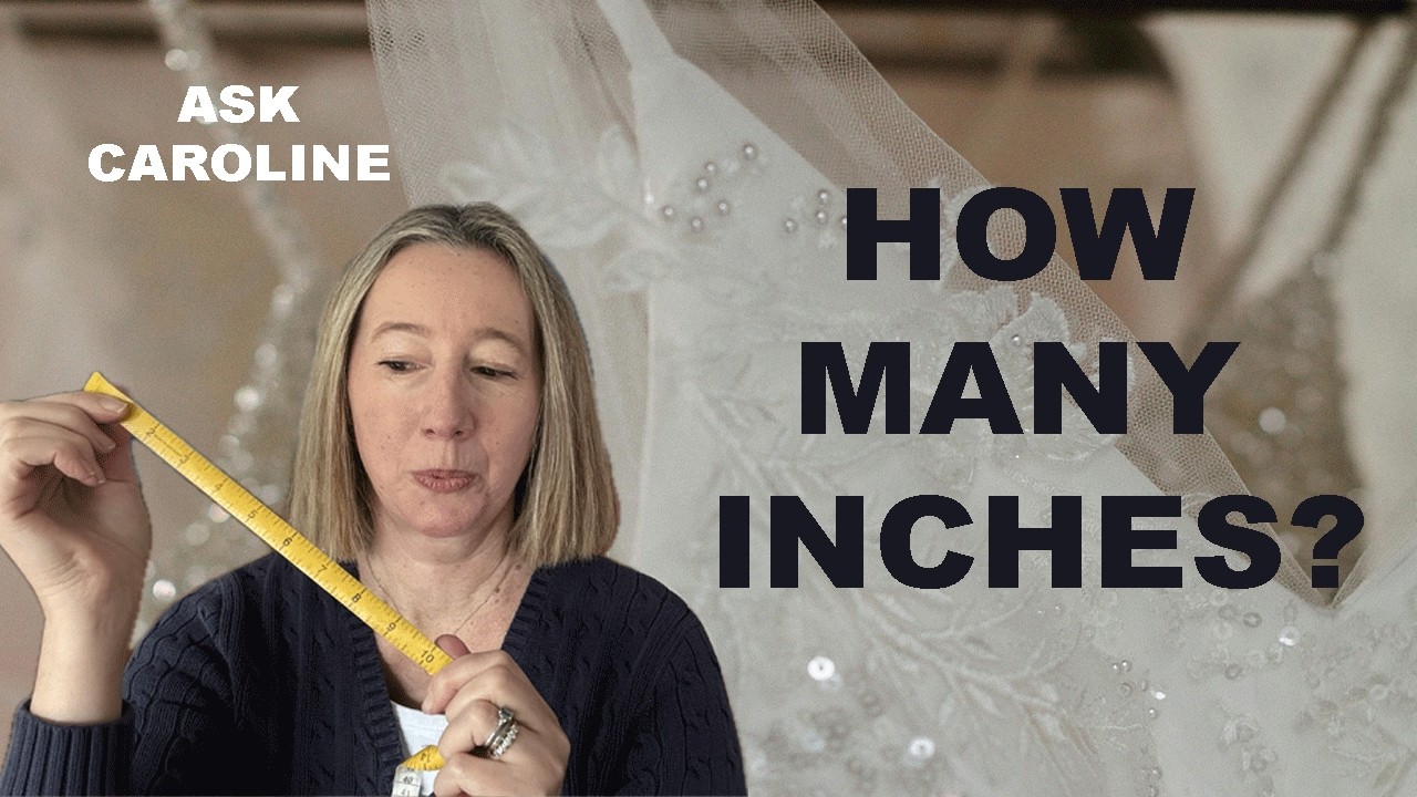 Lost weight before your wedding? How much can a wedding dress be taken in?  