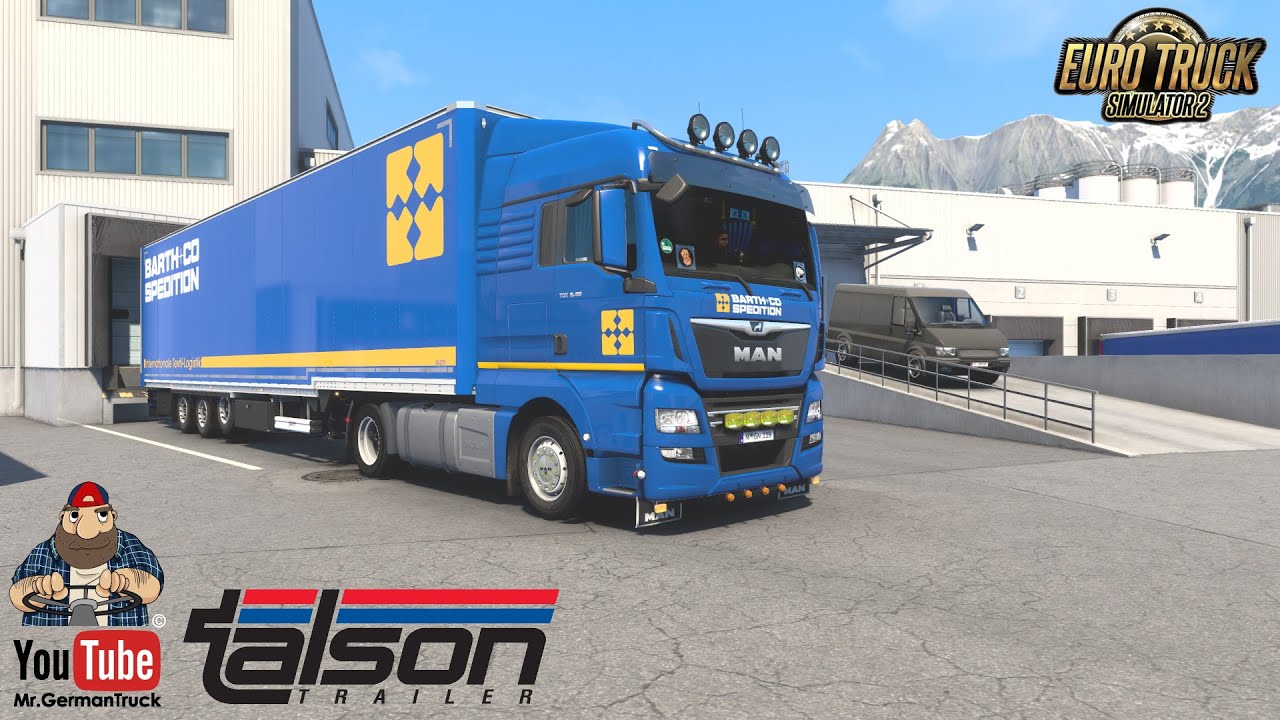 [ETS2 v1.44] Talson Trailer Mod 