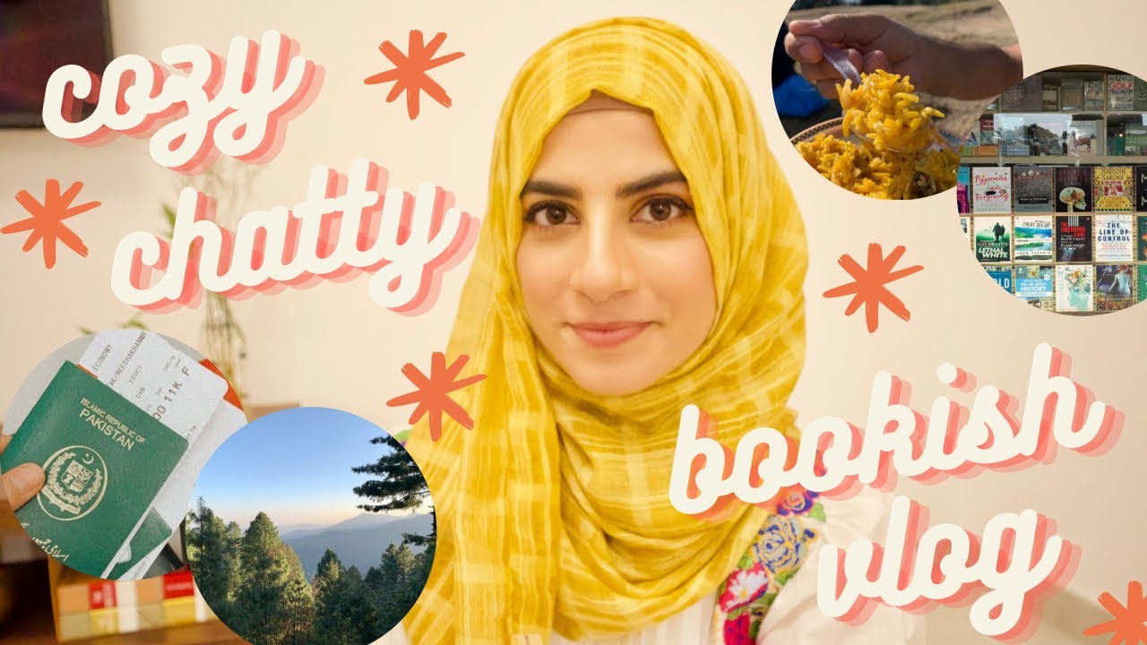 🌿 COZY, chatty, bookish VLOG 🌿 book shopping & hiking in Pakistan + finding home for all my books
