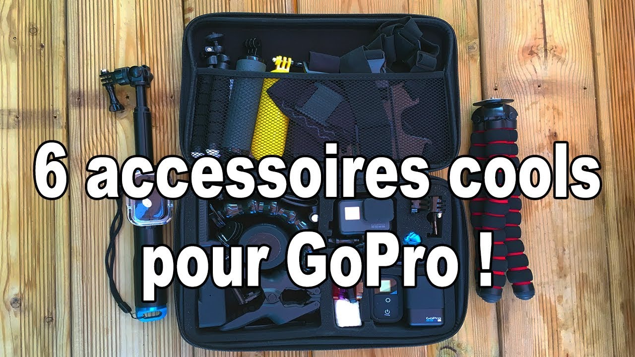 6 ACCESSOIRES VRAIMENT COOLS POUR GOPRO !