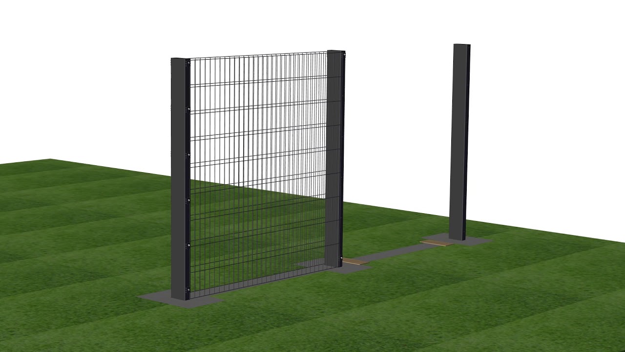 Gabion Fencing Installation by ecompositeproducts.co.uk