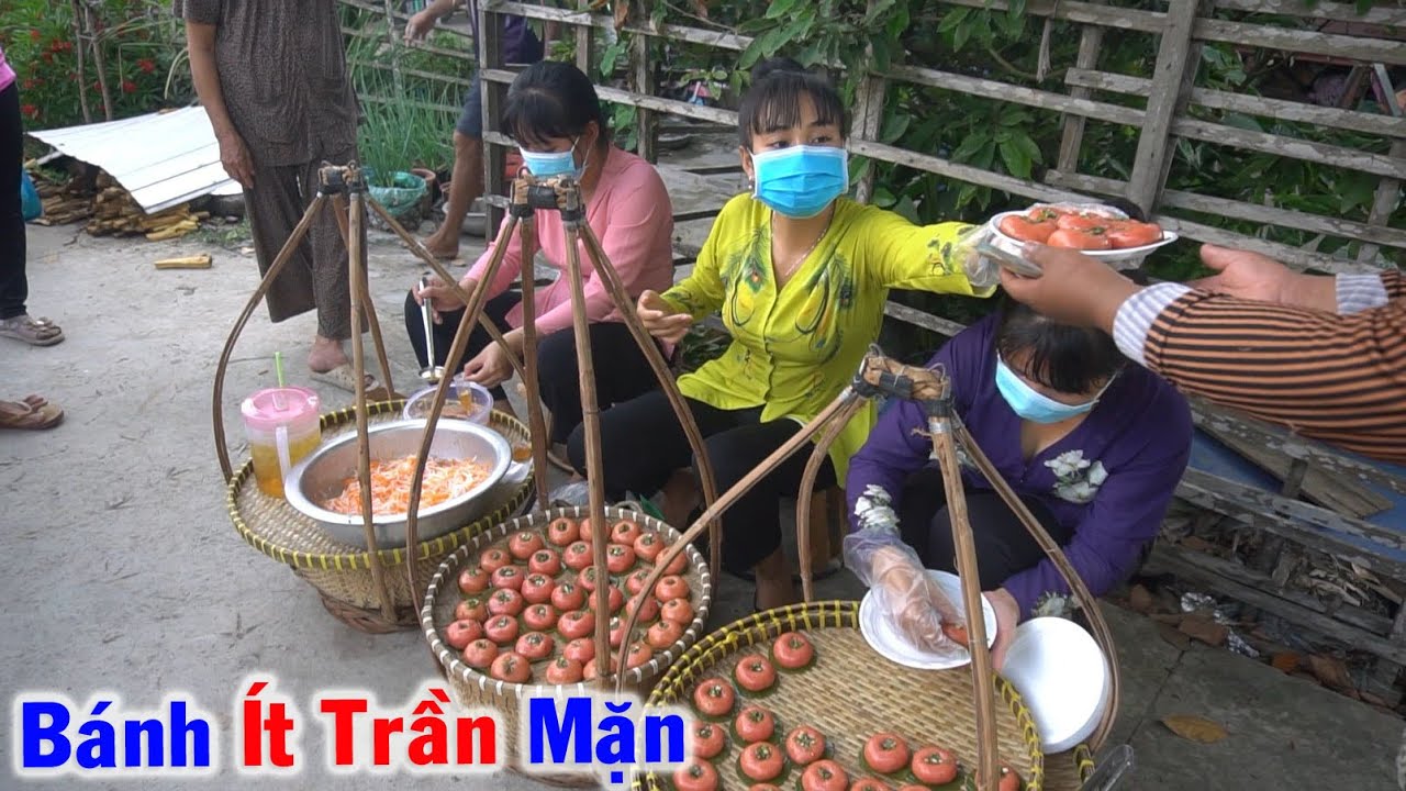 Bán Bánh Ít Trần Mặn trên Đường Quê vào Buổi Trưa - Tập 166