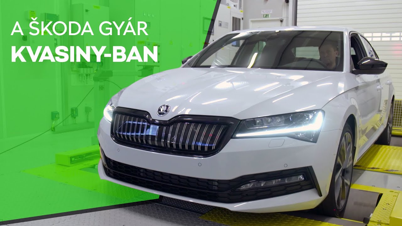A &Scaron;KODA Kvasiny gy&aacute;ra