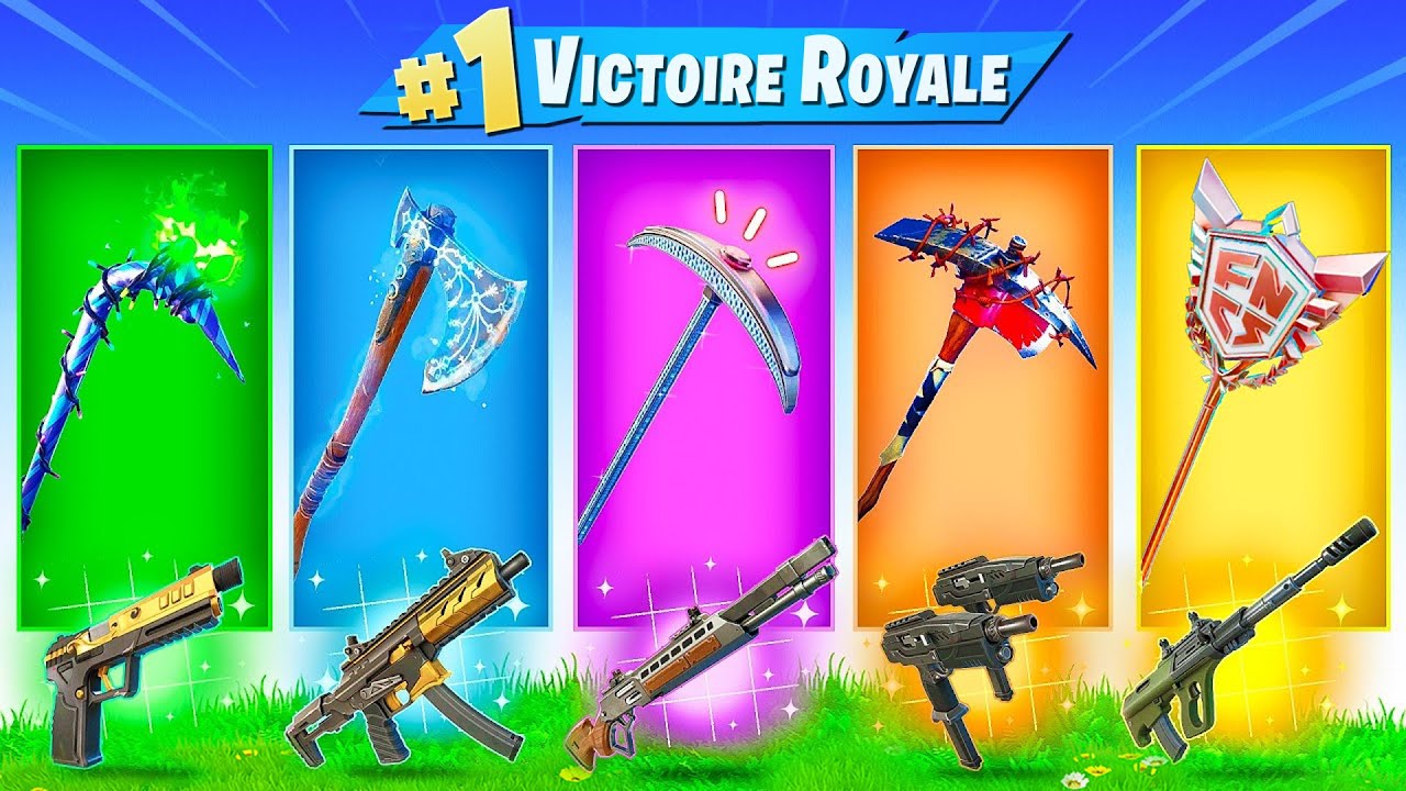 Pioche Rare Aléatoire Challenge sur Fortnite !