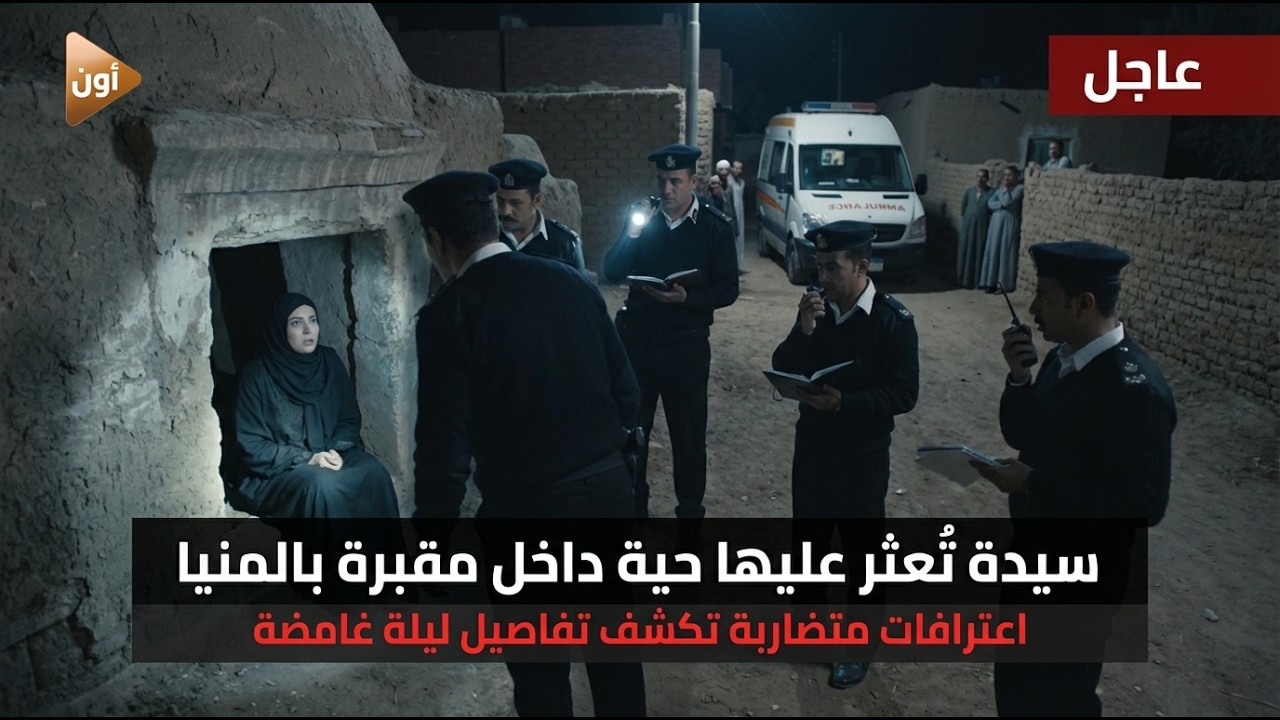 في مقابر المنيا يجدون سيدة حية داخل القبر  #قصة حقيقية