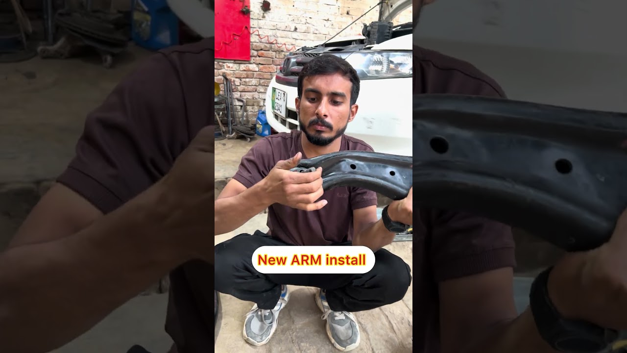 How to solve suspension arm bush bad noise 