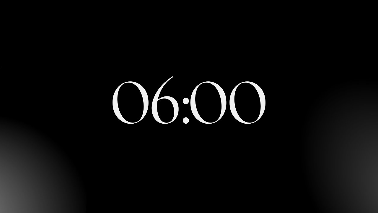 6 Minutes Silence | Short Focus Session (No Music)