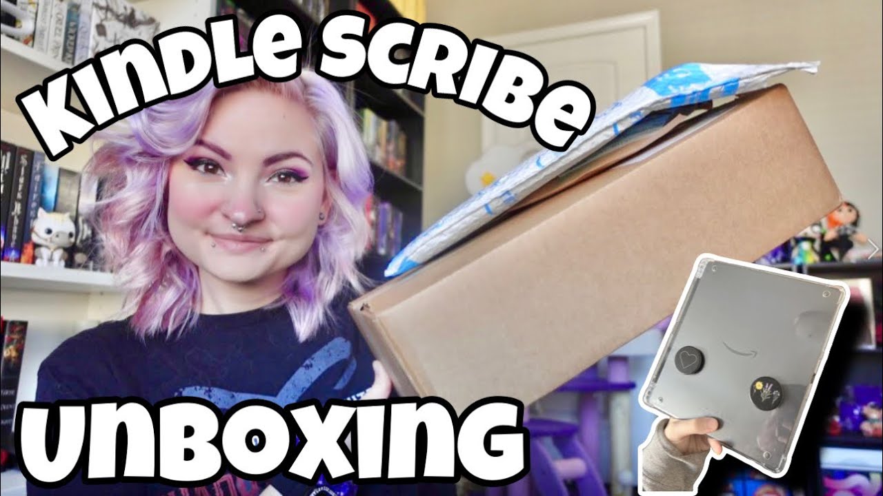 Распаковка Kindle Scribe 💙 + Первые впечатления