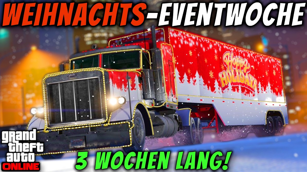 WEIHNACHTS UPDATE mit GELD BONI, GESCHENKEN und mehr! | GTA Online NEUE Eventwoche in 2025