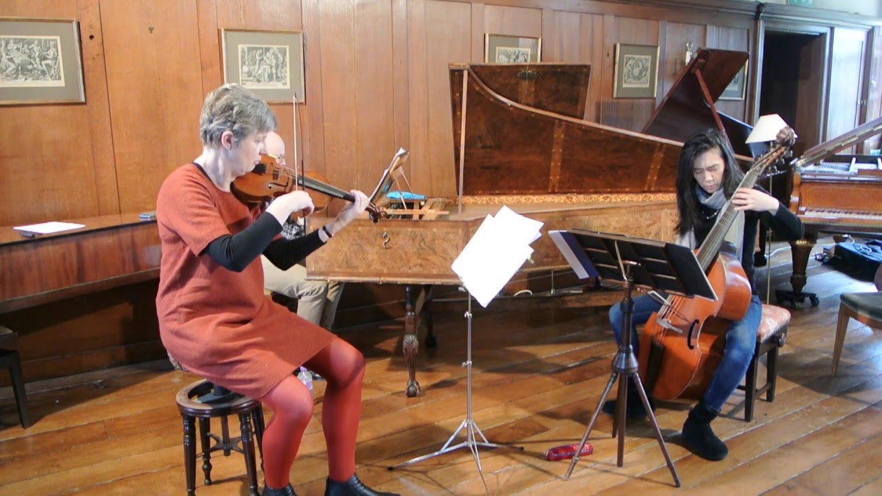 Élisabeth Jacquet de La Guerre, Sonata in D minor for violin, viola da gamba and basso continuo