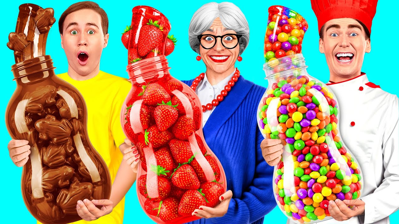 Кулинарный Челлендж: Я против Бабушки | Кухонные Лайфхаки и Рецепты