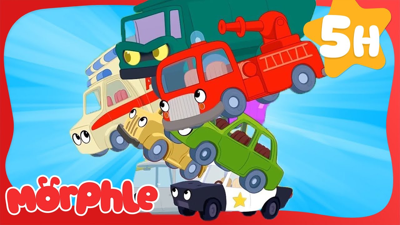 Vehicle Villains! 😱 | Morphle's Family | Preschool Cartoons