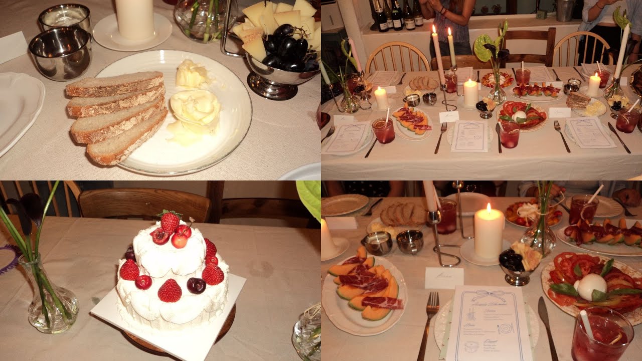 my birthday dinner