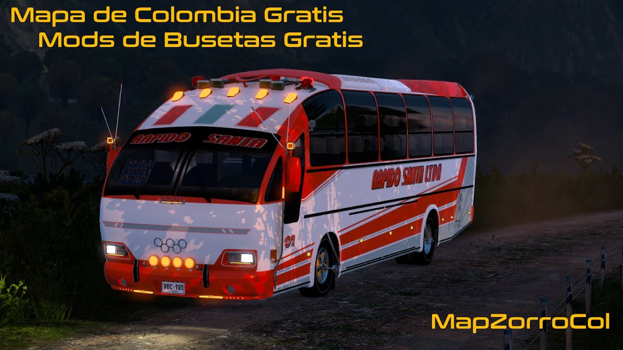 Instalar Mapa de Colombia Euro Truck Simulator 2