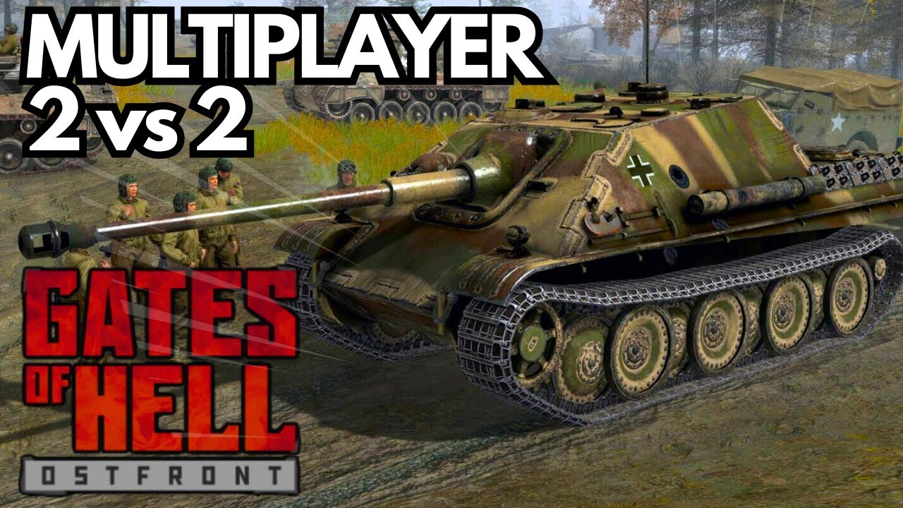 Warum spielen wir gegen Deutschland? I Gates of Hell Ostfront I Multiplayer 2vs2 [DEUTSCH]