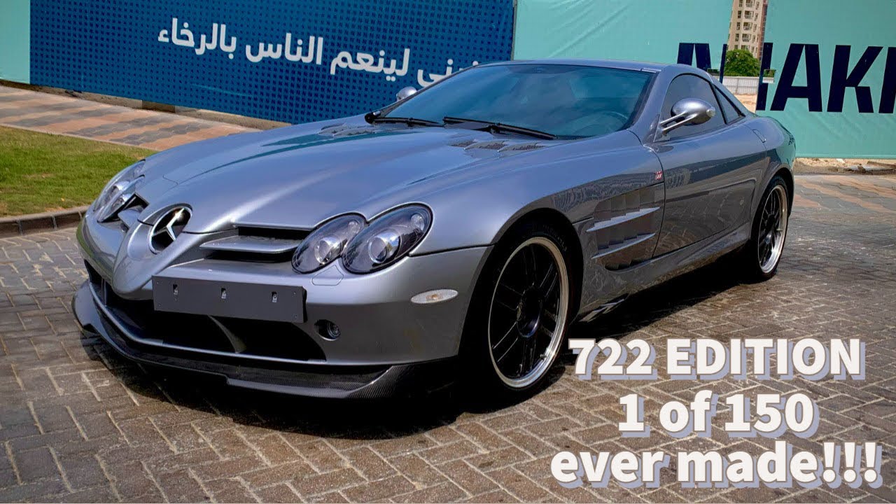 Unveiling the Legendary Mercedes-Benz SLR 722 Edition: A Rare and Exclusive Supercar