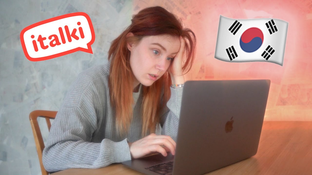 I tried korean classes on Italki for 7 days