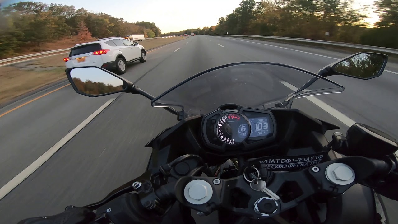 Ninja 400 top speed run