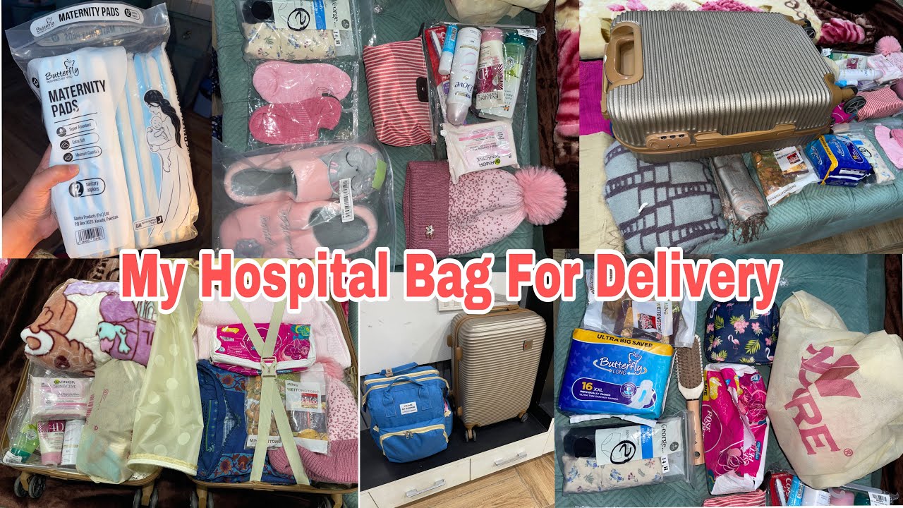 My Hospital Bag For Delivery | Mother hospital bag