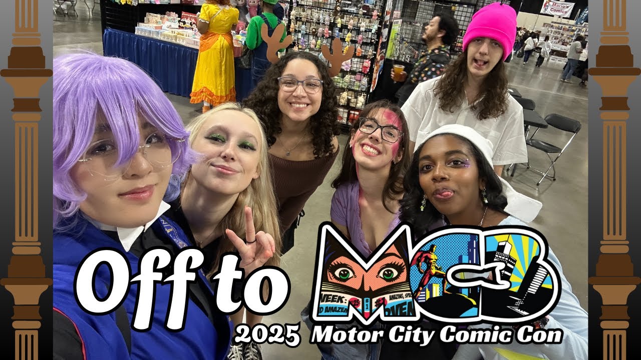 Crimp, Sew, Fangirl, Repeat | Motor City Comic Con 2025 Vlog