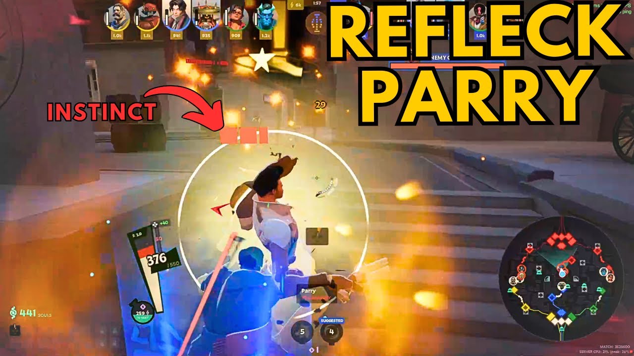 Instinct Refleck Parry - Deadlock Highlight Ep 212