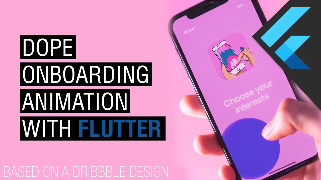 Dope On-boarding Flow Animation with Flutter