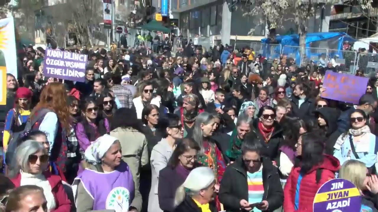 Kadın Meclisimiz 8 Mart mitinginde